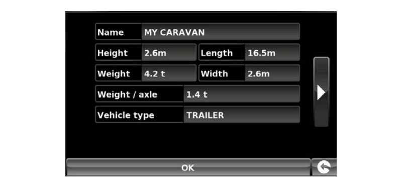 The Snooper Ventura S2700 allows you to save up to 10 different vehicle profiles